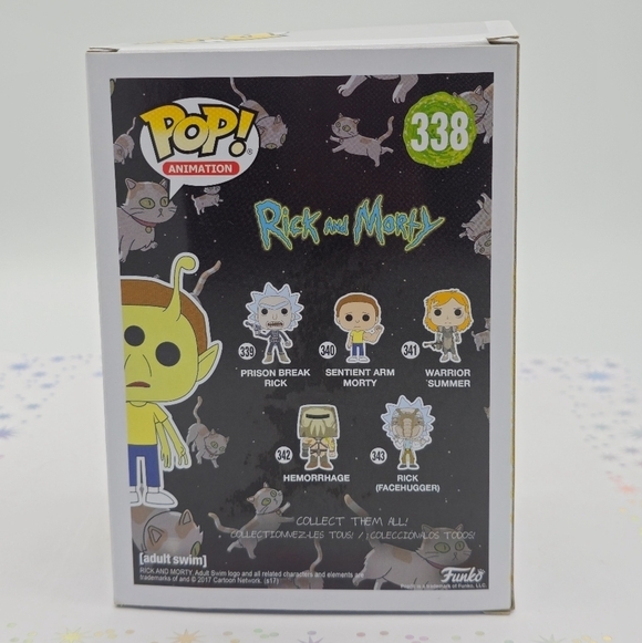 Funko POP! Rick and Morty Alien Morty #338 Vinyl Figure - Picture 5 of 7